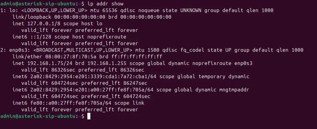 Obtention de l&#x27;adresse IP de la VM